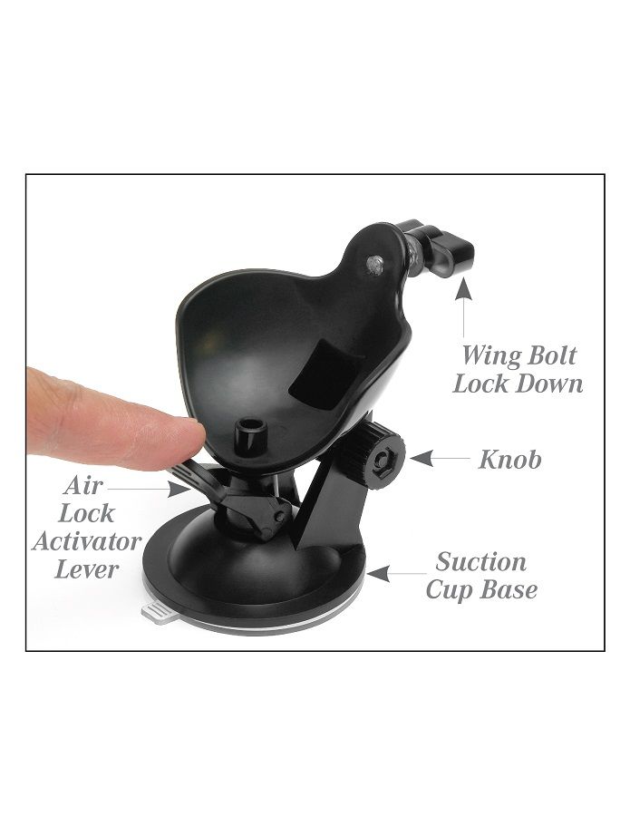 EXTREME TOYZ PDX Mega Bator – USB-Masturbator Mund, rot