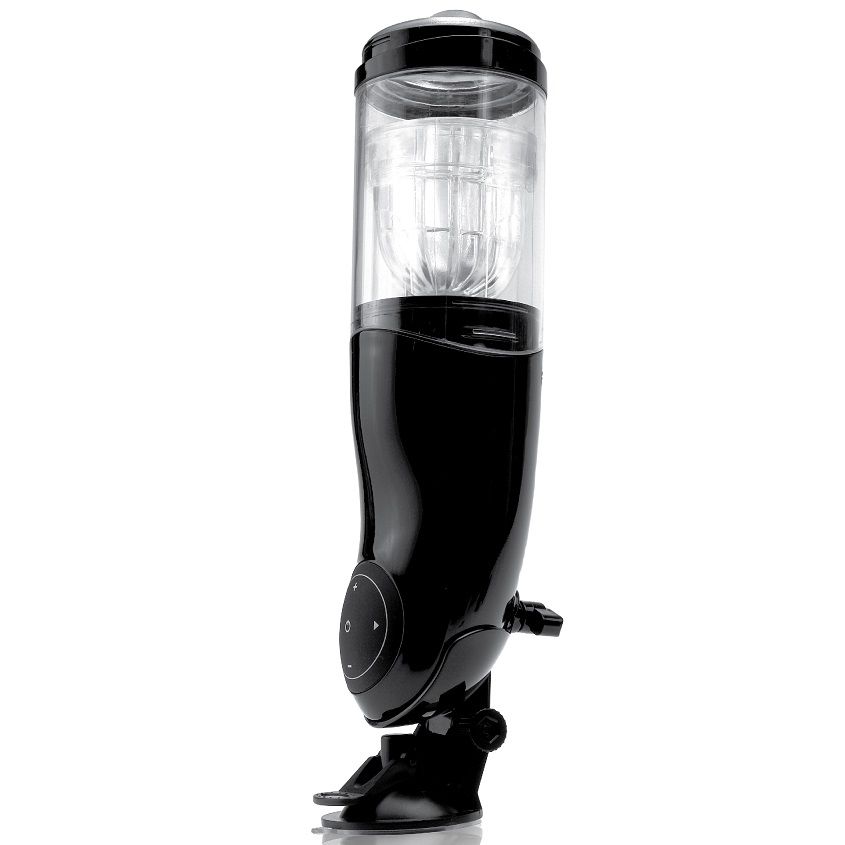 EXTREME TOYZ PDX Mega Bator – USB male masturbator ano black