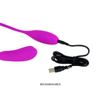 PRETTY LOVE Smart – Vibrateur Snaky Vibe 7 v + 3 chatouilles