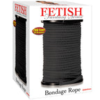 FETISH FANTASY SERIES – Bondageseil Schwarz, 60,96 m