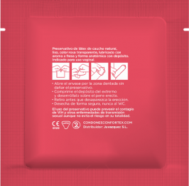 CONFORTEX – Erdbeer-Kondome, 144 Stück