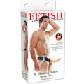 FETISH FANTASY SERIES – 19 CM VIBRATING HOLLOW STRAP-ON