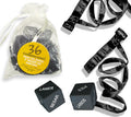 INEDIT – KIT BAG ORGANZA TIES BLACK