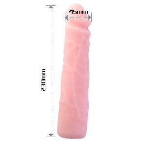 BAILE – DILDO IN SILICONE REALISTICO TOCCO DELLA PELLE CM