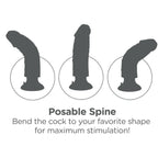 KING COCK – Vibrationsdildo mit Hoden