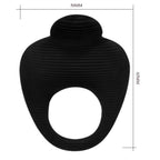 PRETTY LOVE Thimble – Anneau vibrateur noir