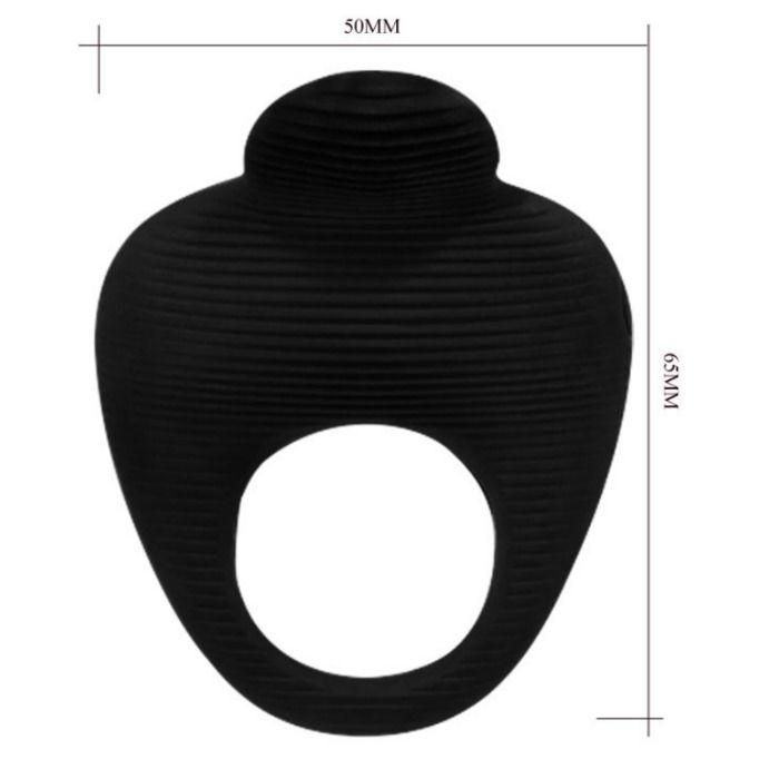 PRETTY LOVE Thimble – Anneau vibrateur noir