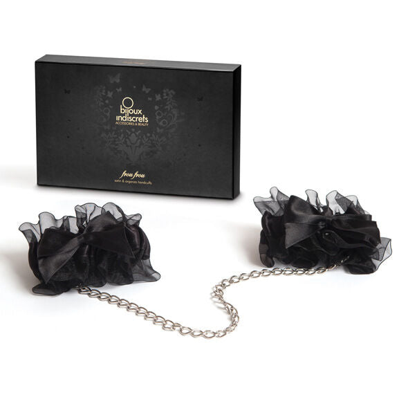 BIJOUX INDISCRETS Frou Frou – Handschellen aus Organza und Satin