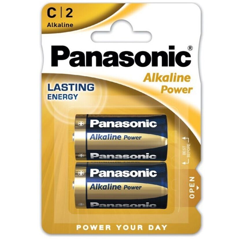 PANASONIC – Batteries C LR14, 2 units