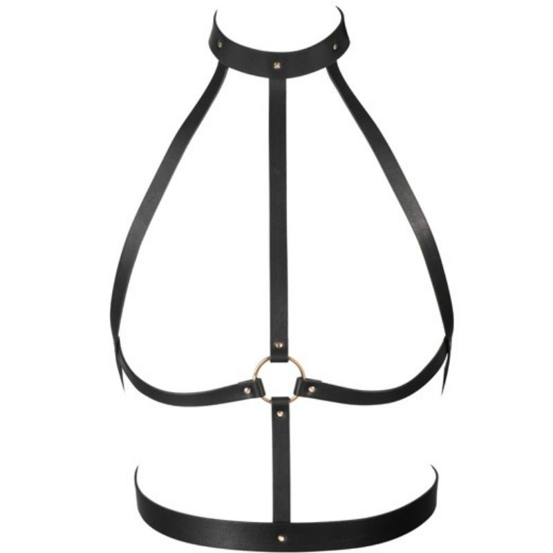 BIJOUX INDISCRETS Maze H-Harness – Maze h pettorina nera