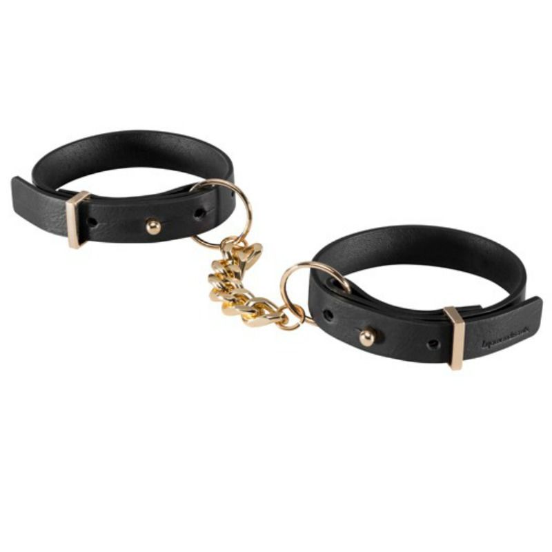 BIJOUX INDISCRETS – Handschellen-Armbänder, schwarz