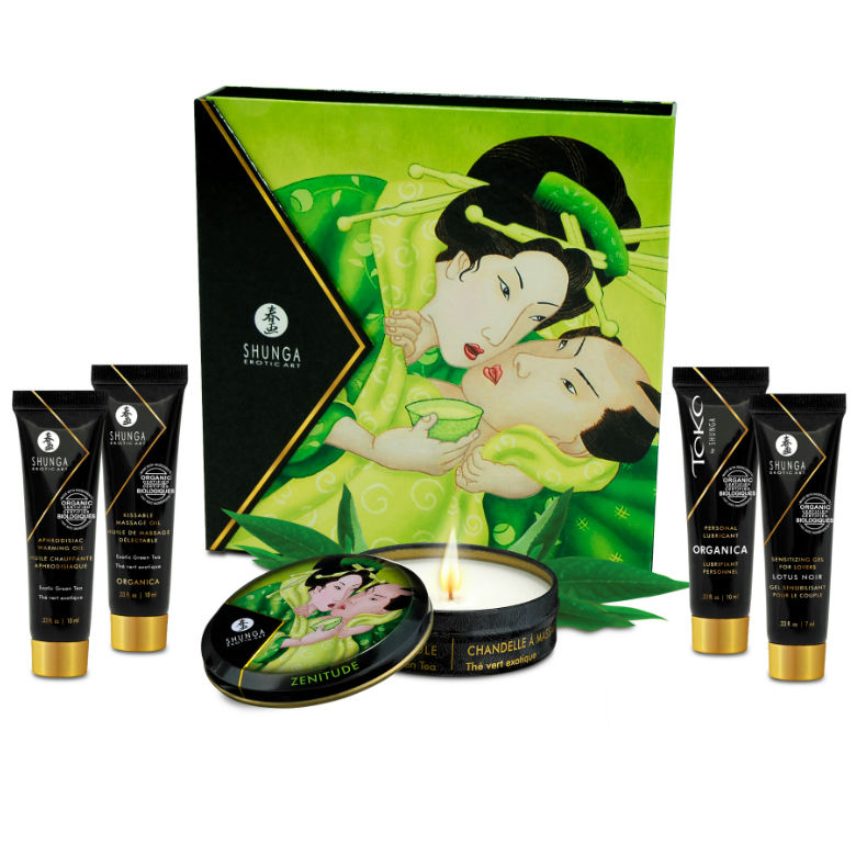 SHUNGA Secret Geisha – Kit thé vert bio