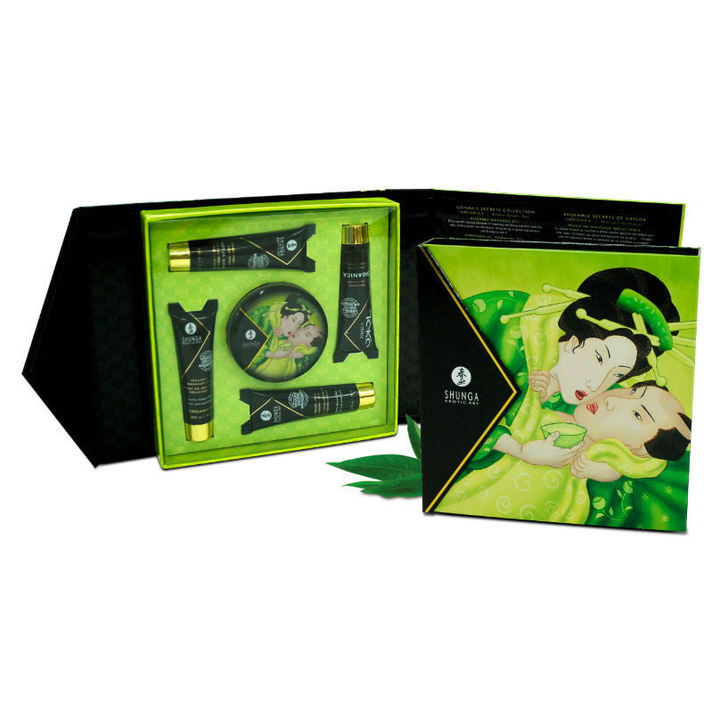 SHUNGA Secret Geisha – Kit tè verde biologico  segreto