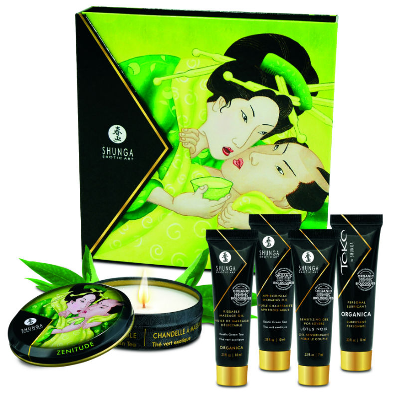 SHUNGA Secret Geisha – Kit thé vert bio