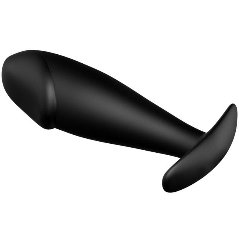 PRETTY LOVE – Analplug Penisform aus Silikon, schwarz