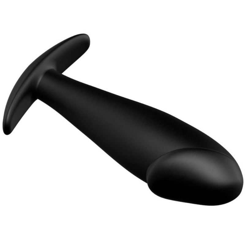 PRETTY LOVE – Analplug Penisform aus Silikon, schwarz