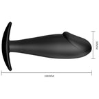PRETTY LOVE – Anal plug silicone penis form black