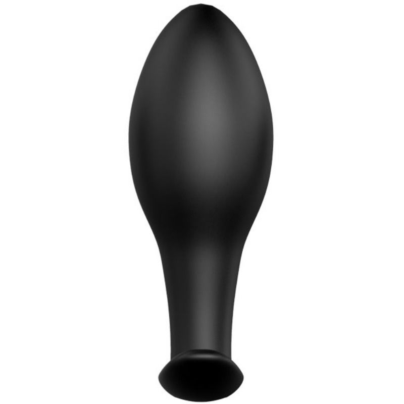 PRETTY LOVE – Plug anale ancorante in silicone 8.5 cm nero