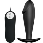 PRETTY LOVE – Analplug in Penisform mit 12 Vibrationsmodi, schwarz