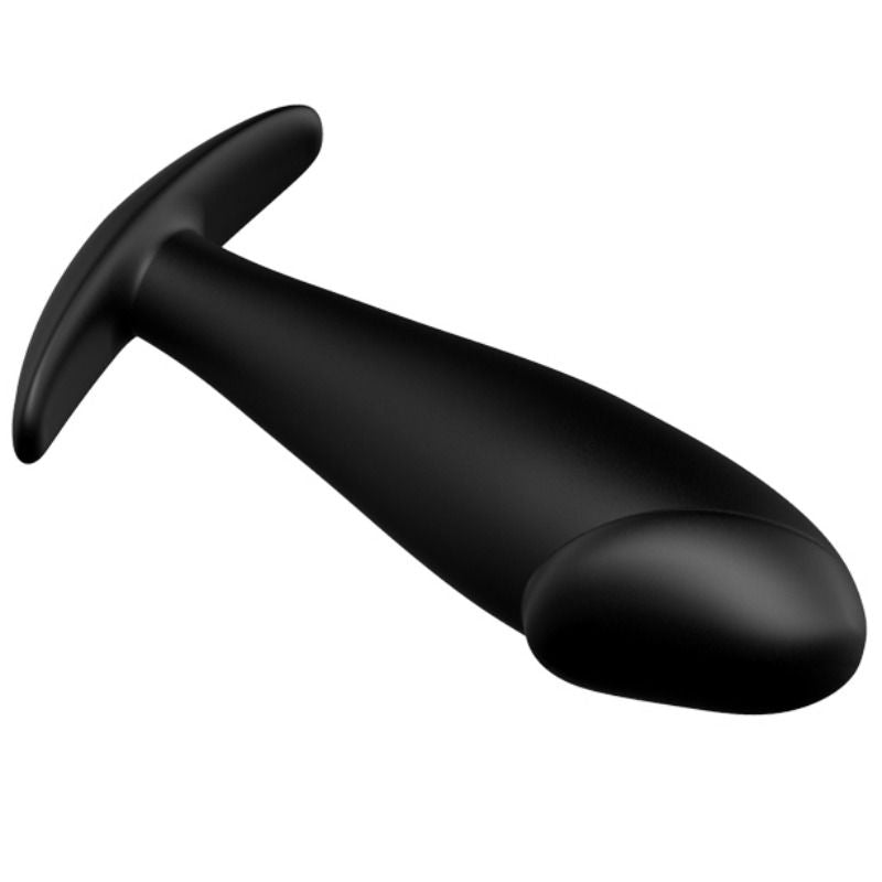PRETTY LOVE – Analplug in Penisform mit 12 Vibrationsmodi, schwarz