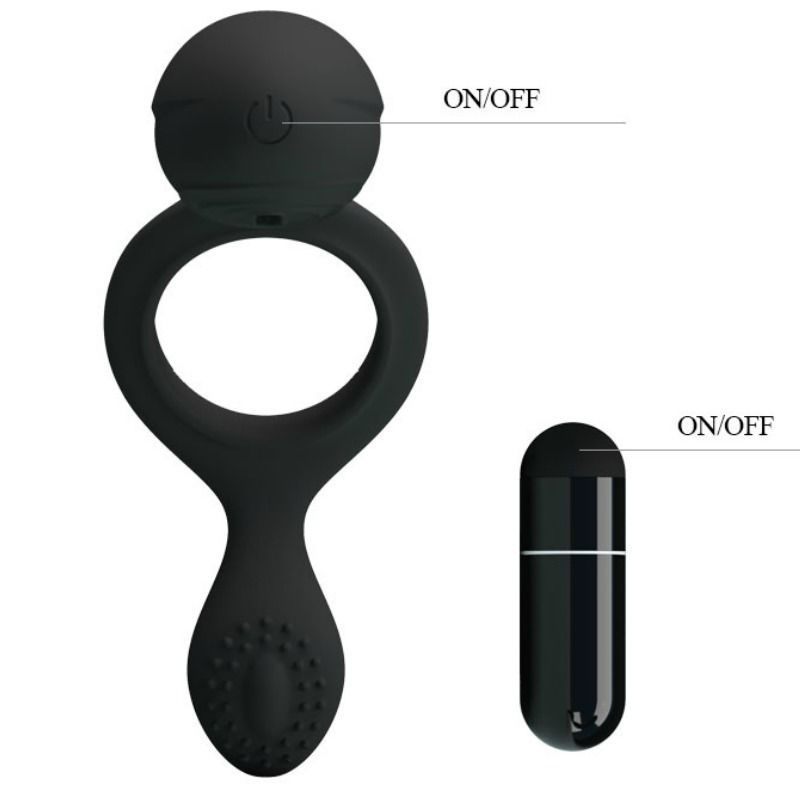 PRETTY LOVE Ethel – Vibrating ring with stimulator