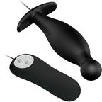 PRETTY LOVE – Plug anale in silicone 12 modalit di vibrazione nero