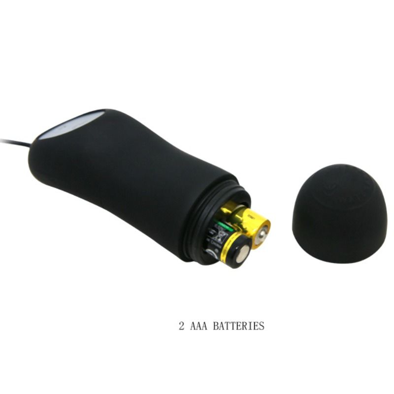 PRETTY LOVE – Plug anale in silicone 12 modalit di vibrazione nero