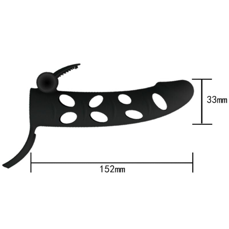 PRETTY LOVE – Silicone cover with vibration 15.2 cm