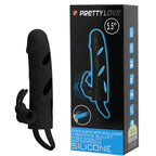 PRETTY LOVE – Copertura in silicone con vibrazione 14 cm 1.0