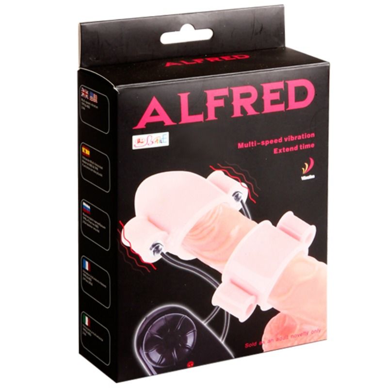 BAILE Alfred – Penis-Vibrationshüllen mit Steuerung