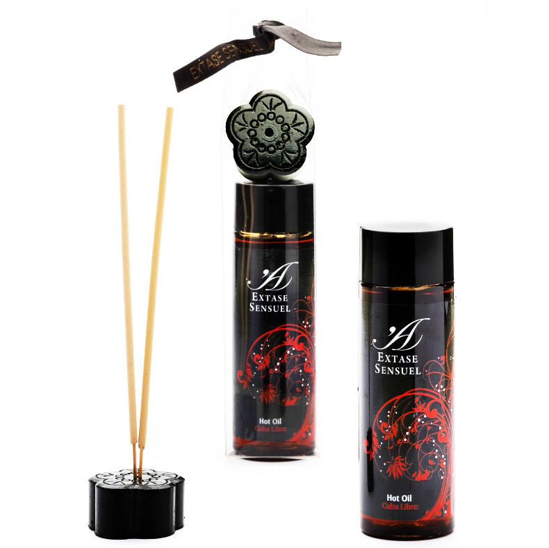 EXTASE SENSUAL – Cuba-Libre-Massageöl mit Wärmeeffekt, 100 ml