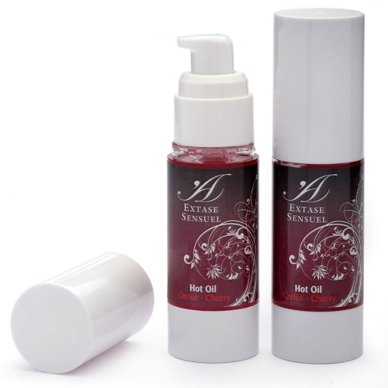 EXTASE SENSUAL – Huile stimulante chaleur de cerise 30 ml