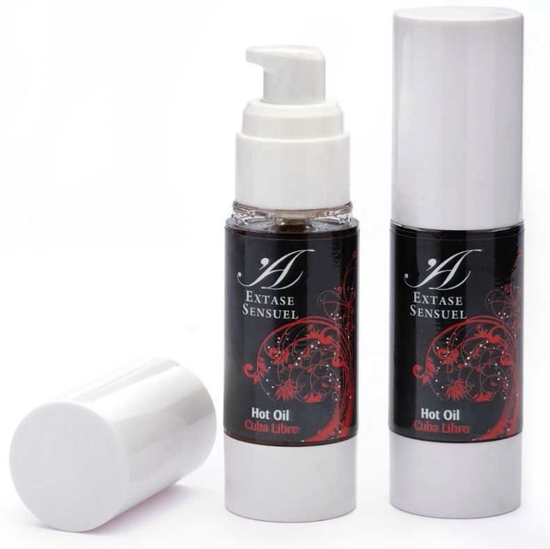 EXTASE SENSUAL – Huile stimulante de chaleur gratuite de cuba 30 ml