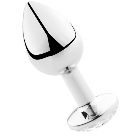 SECRETPLAY – PLUG ANAL TRANSPARENT ALUMINIUM