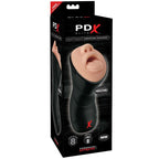 PDX ELITE Deep Throat – Vibrierender Masturbator