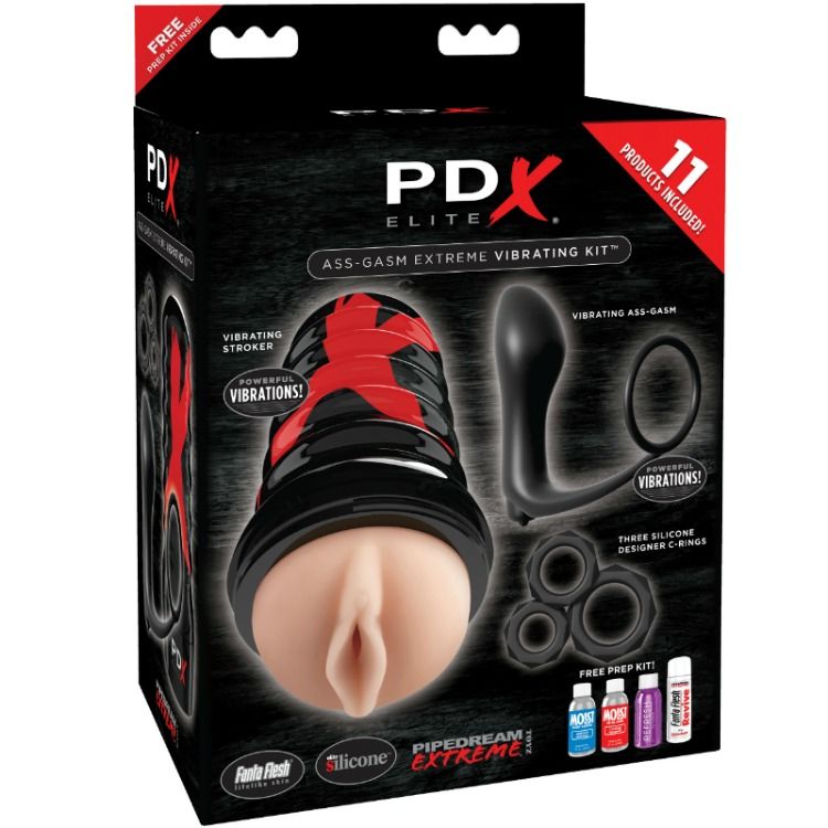 PDX ELITE Ass-Gasm Explosion – Kit dexplosion Ass-Gasm conception du vagin