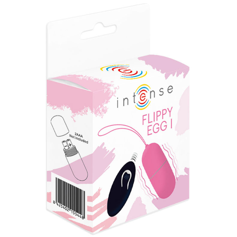INTENSE Flippy I – Vibrating egg with remote control pink