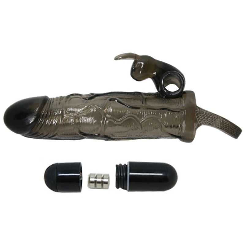 BAILE Brave – Couvre-pénis  man avec lapin noir 16.5 cm