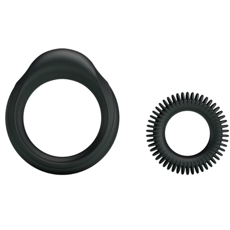 BAILE Manhood – Kit 2 anelli in silicone ring