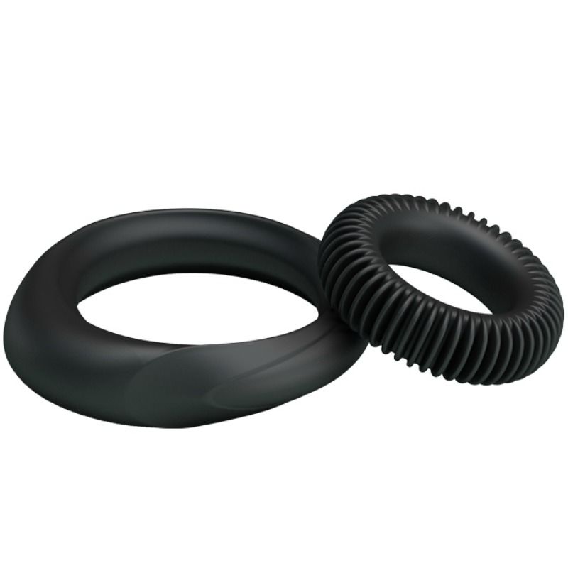 BAILE Manhood – Kit 2 anelli in silicone ring