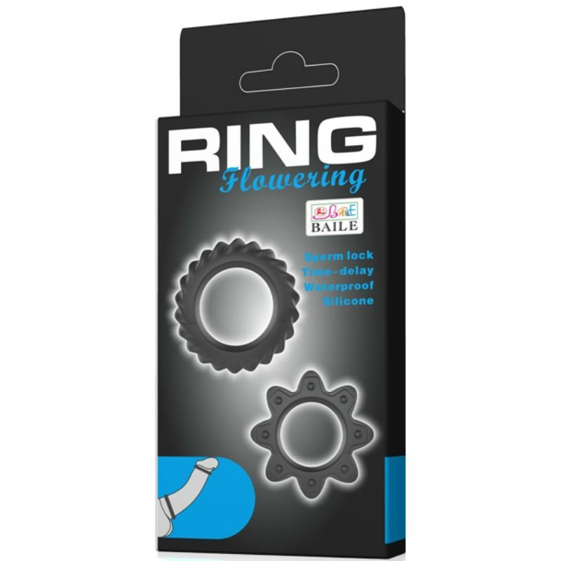BAILE Flowering – Kit 2 ring  silicone rings