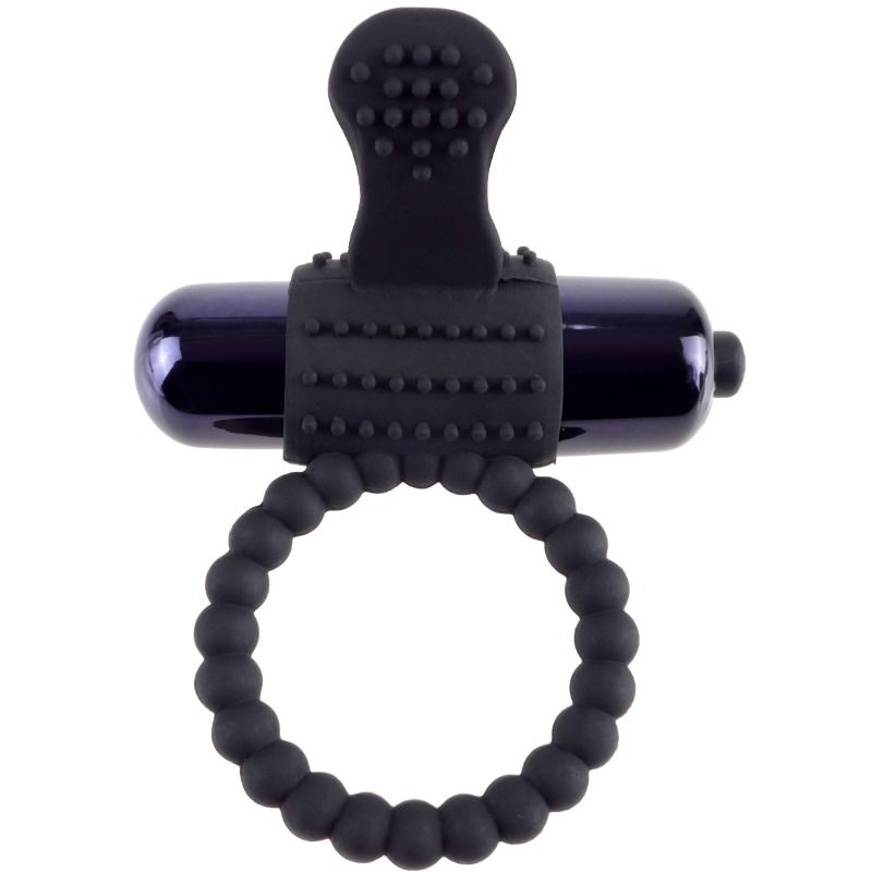 FANTASY C-RINGZ – Anello vibrante in silicone nero