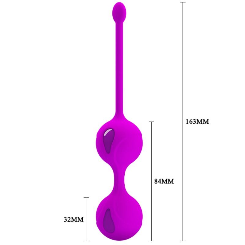 PRETTY LOVE Kegel Tighten Up II – Kegel serrer ii balles exercice Kegel