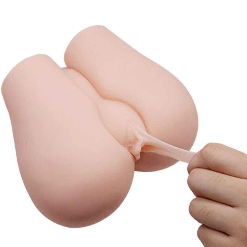 CRAZY BULL Realistische Vagina und Anus 3 – Masturbator mit angehobener Beinposition