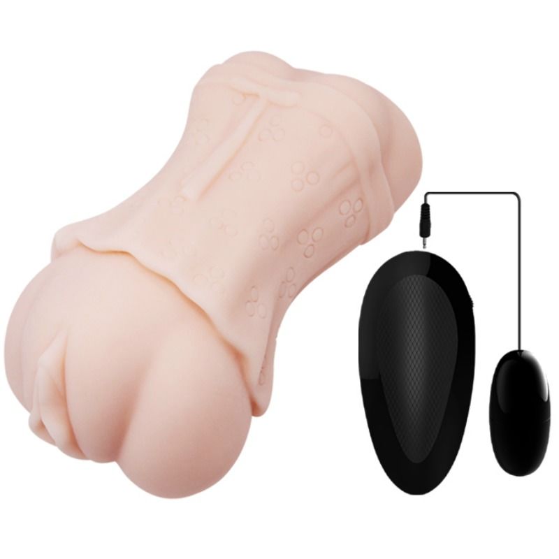 CRAZY BULL – Water skin vagina masturbador with vibrating bullet 2