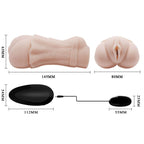 CRAZY BULL – Water skin vagina masturbador with vibrating bullet 2