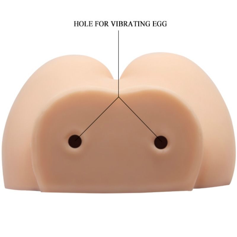 CRAZY BULL Realistische Vagina und Anus 6 – Masturbator mit angehobener Beinposition