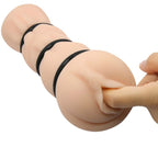 CRAZY BULL Vagina-Masturbator – mit verengenden Silikonringen