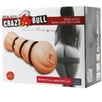 CRAZY BULL Vagina-Masturbator – mit verengenden Silikonringen