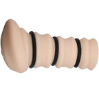CRAZY BULL Vagina-Masturbator Modell 2 – mit verengenden Silikonringen